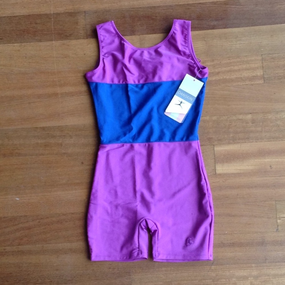 Danskin Shortall Gymnastics Unitard